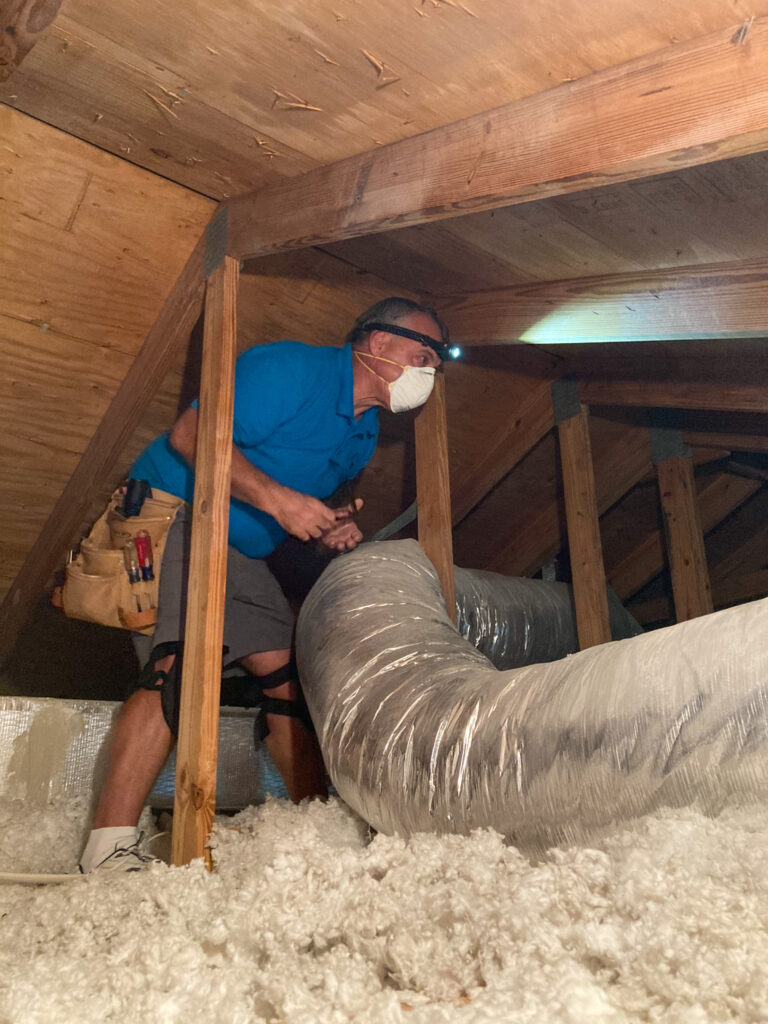 Looking in the attic