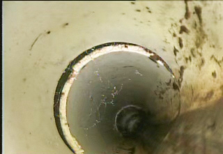 Inside of the sewer line 2