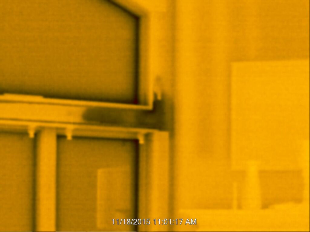 Window infrared photo